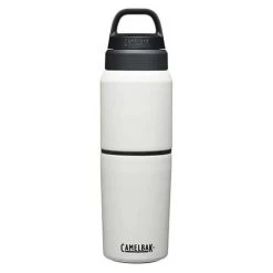Camelbak MultiBev 17 Oz Bottle / 12 Oz Cup Insulated Stainless Steel - White/White 9 Camelbak MultiBev 17 Oz Bottle / 12 Oz Cup Insulated Stainless Steel - White/White -Sportswear Sales Store 2412101051C V1