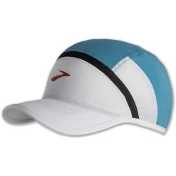 BROOKS Unisex Base Hat - Storm Blue/Light Pikes Peak