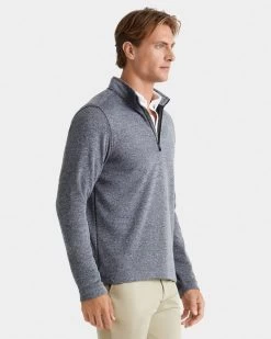 Men's Commuter 1/4 Zip Top - Dark Grey Heather -Sportswear Sales Store 2gray comquartzip onmod 1500x 1