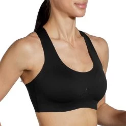 BROOKS Women's Dare Crossback Run Bra 2.0 -Black 14 BROOKS Women's Dare Crossback Run Bra 2.0 -Black -Sportswear Sales Store 350084 001 MV Dare Crossback Run Bra 2