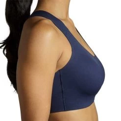 BROOKS Women's Dare Crossback 2.0 Run Bra - Navy -Sportswear Sales Store 350084 451 D4 Dare Crossback Run Bra 2
