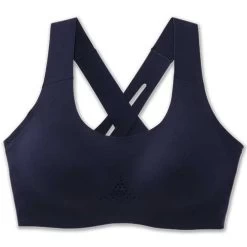 BROOKS Women's Dare Crossback 2.0 Run Bra - Navy