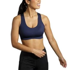 BROOKS Women's Dare Crossback 2.0 Run Bra - Navy -Sportswear Sales Store 350084 451 MA Dare Crossback Run Bra 2