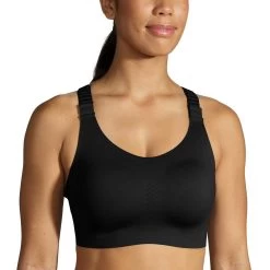 BROOKS Women's Dare Racerback Run Bra 2.0 - Black 13 BROOKS Women's Dare Racerback Run Bra 2.0 - Black -Sportswear Sales Store 350085 001 MF Dare Racerback Run Bra 2