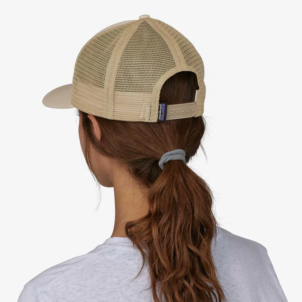 Patagonia Unisex P-6 Logo Trucker Hat - Oar Tan W/ Classic Tan 3 Patagonia Unisex P-6 Logo Trucker Hat - Oar Tan W/ Classic Tan - Image 3