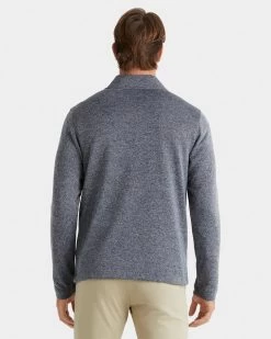 Men's Commuter 1/4 Zip Top - Dark Grey Heather -Sportswear Sales Store 3gray comquartzip onmod 1500x 1