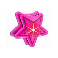 Flash Star LED Twin Pack Lights - Pink