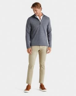 Men's Commuter 1/4 Zip Top - Dark Grey Heather -Sportswear Sales Store 4gray comquartzip onmod 1500x 1