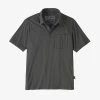 Patagonia Men's Cotton In Conversion Lightweight Polo - Forge Grey