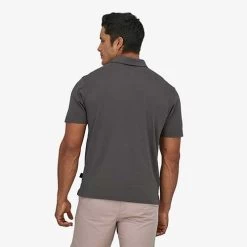 Patagonia Men's Cotton In Conversion Lightweight Polo - Forge Grey -Sportswear Sales Store 53251 FGE MGM2