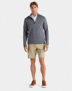 Men's Commuter 1/4 Zip Top - Dark Grey Heather -Sportswear Sales Store 5gray comquartzip onmod 1500x 1