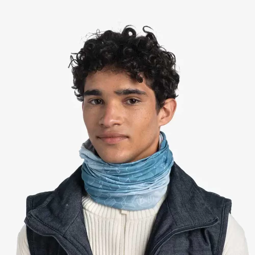 Buff Unisex Original EcoStretch Multifunctional Neckwear - Zelde Teal 3 Buff Unisex Original EcoStretch Multifunctional Neckwear - Zelde Teal - Image 3