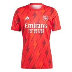 ADIDAS Men's Arsenal FC Pre-Match Jersey - Better Scarlet