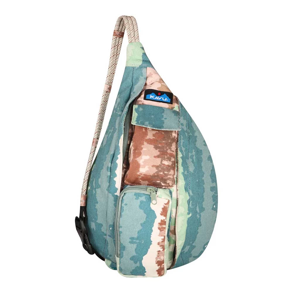 KAVU Mini Rope Bag - Rio Tie Dye 1 KAVU Mini Rope Bag - Rio Tie Dye