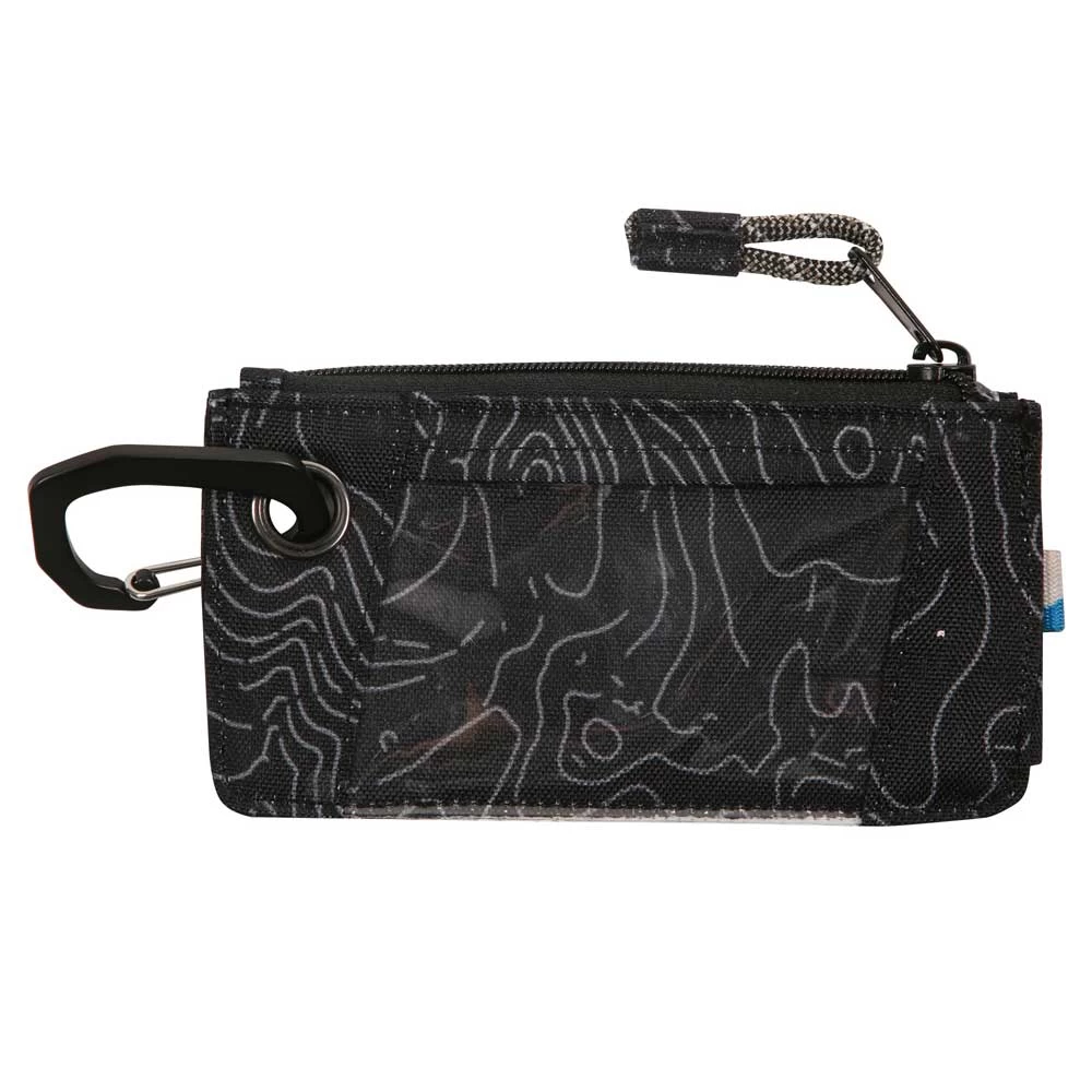 KAVU Clipper Card Case - Black Topo 2 KAVU Clipper Card Case - Black Topo - Image 2