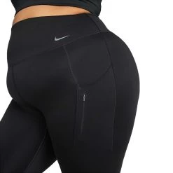 Women's Nike Dri-Fit Go High Rise 7/8 Tight - Black -Sportswear Sales Store AURORA DV4902 010 PHSYM002 2000