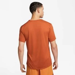 Men's Nike Dri-Fit Uv Miler Short Sleeve Top - Dark Russet 7 Men's Nike Dri-Fit Uv Miler Short Sleeve Top - Dark Russet -Sportswear Sales Store AURORA DV9315 246 PHSBM001 2000 1
