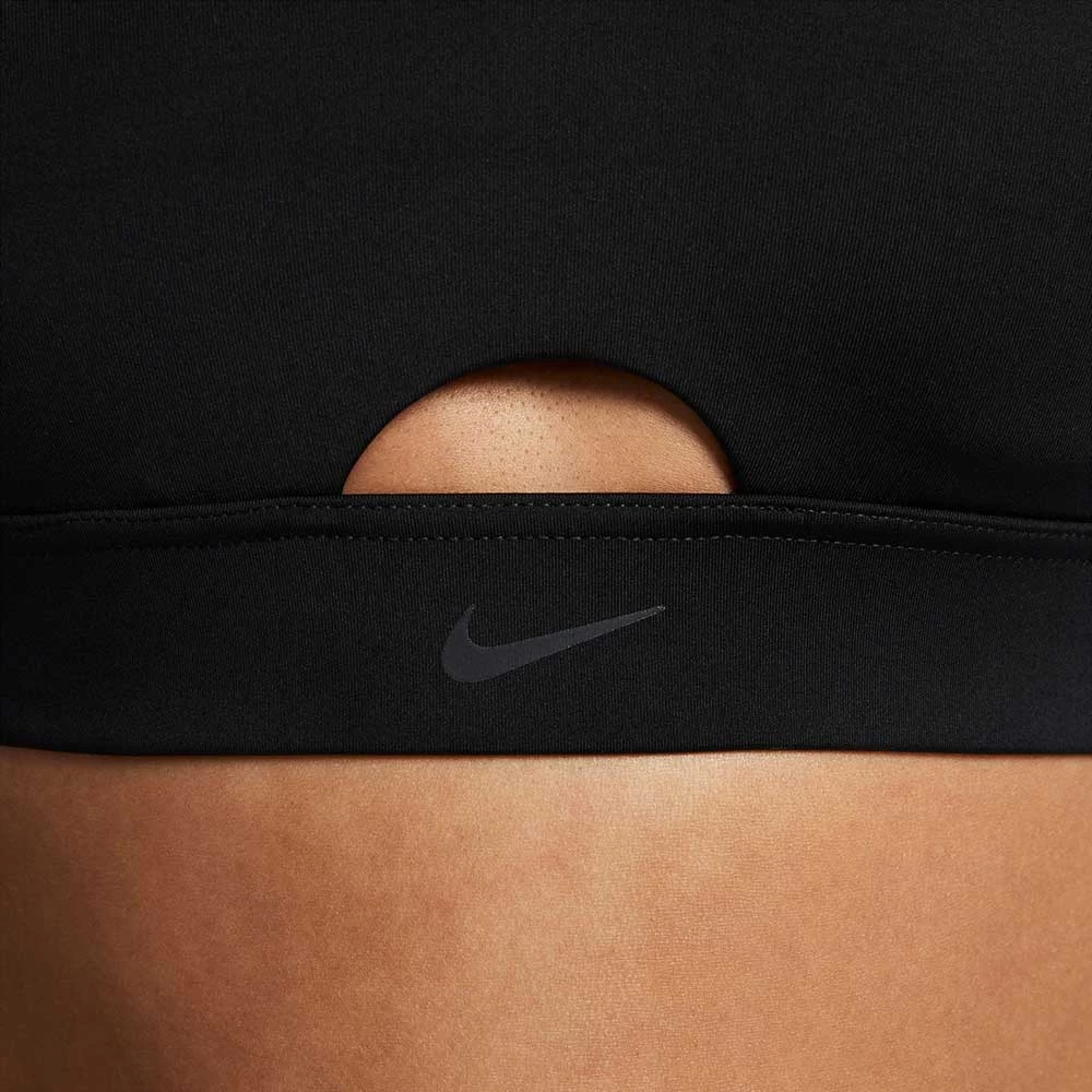 Women's Nike Indy Plunge Cutout Bra - Black/Dark Smoke Grey 8 Women's Nike Indy Plunge Cutout Bra - Black/Dark Smoke Grey - Image 8