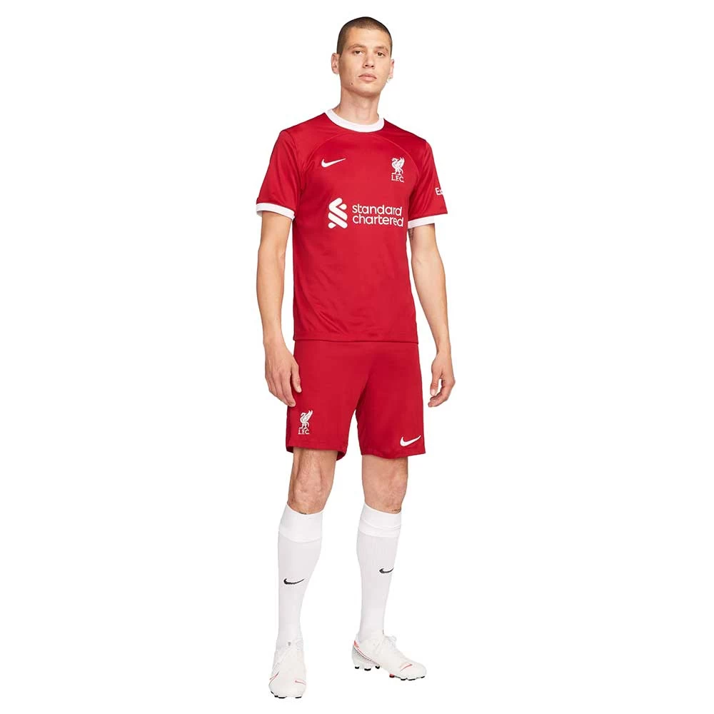 Nike Men's Liverpool FC 2023/24 Stadium Home Jersey - Gym Red/White 3 Nike Men's Liverpool FC 2023/24 Stadium Home Jersey - Gym Red/White - Image 3