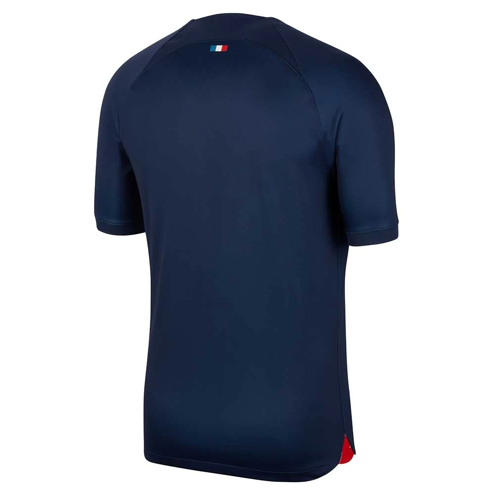 Nike Men's Paris Saint-Germain 2023/24 Stadium Home Dri-FIT Jersey - Midnight Navy/University Red 7 Nike Men's Paris Saint-Germain 2023/24 Stadium Home Dri-FIT Jersey - Midnight Navy/University Red - Image 7