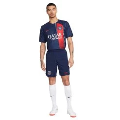 Nike Men's Paris Saint-Germain 2023/24 Stadium Home Dri-FIT Jersey - Midnight Navy/University Red 12 Nike Men's Paris Saint-Germain 2023/24 Stadium Home Dri-FIT Jersey - Midnight Navy/University Red -Sportswear Sales Store AURORA DX2694 411 PHSYM006 2000