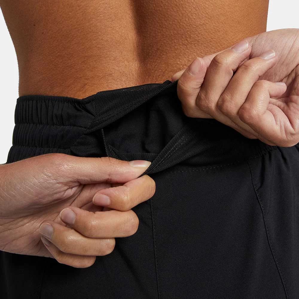 Women's Nike One Dri-Fit Mid Rise 3in Short - Black 5 Women's Nike One Dri-Fit Mid Rise 3in Short - Black - Image 5