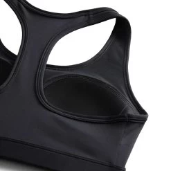 Women's Nike Swoosh Medium Support Bra - Black -Sportswear Sales Store AURORA DX6821 010 PHSYM002 2000