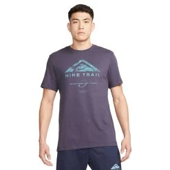 Men's Nike Dri-Fit Run Trail Tee - Gridiron
