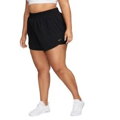 Women'sNike Dri-FIT One High-Rise 3" 2-in-1 Shorts (Plus)- Black -Sportswear Sales Store AURORA FB3222 010 PHSFM001 2000