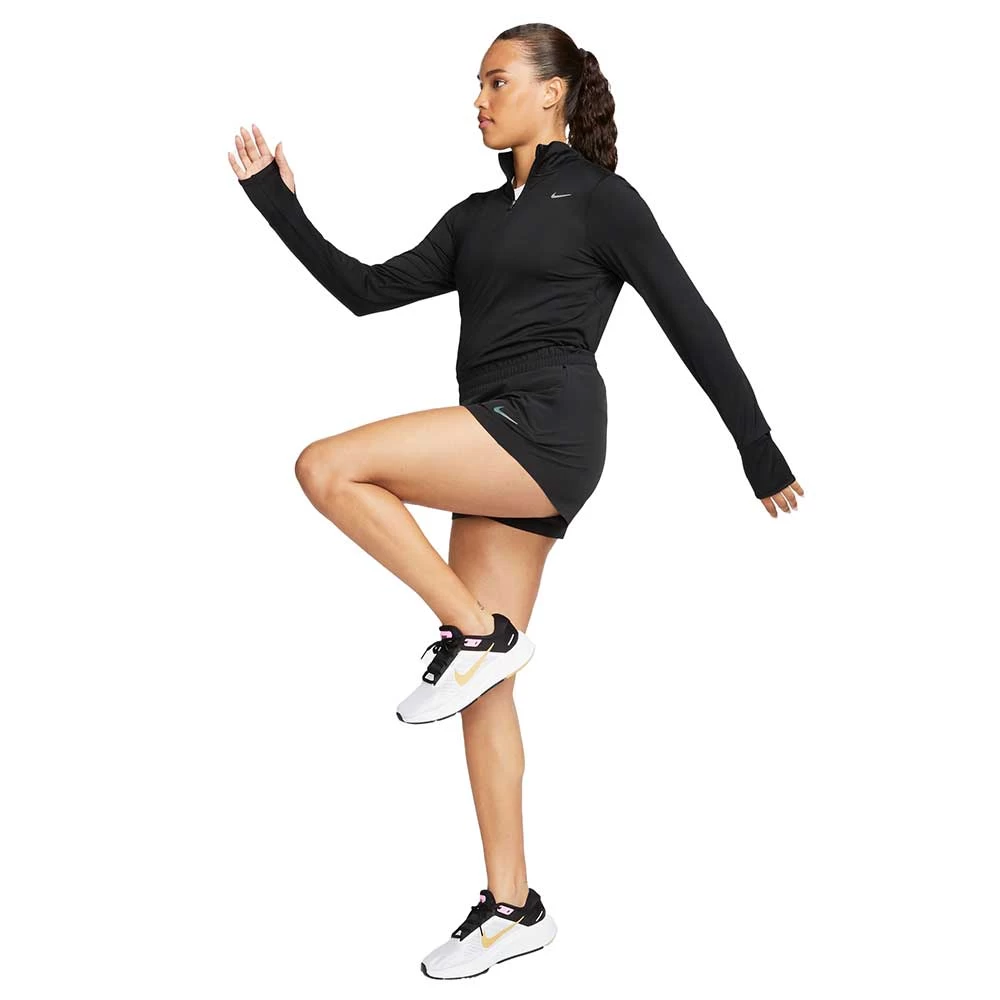 Women's Nike Run Division Dri-FIT Short - Black 5 Women's Nike Run Division Dri-FIT Short - Black - Image 5