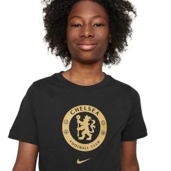 Nike Youth Chelsea FC Crest Tee- Pitch Blue -Sportswear Sales Store AURORA FD2588 426 PHSYM001 2000 1