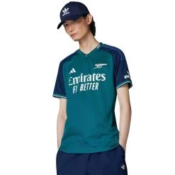 ADIDAS Men's AFC 3rd Jersey - Rich Green / Collegiate Navy 7 ADIDAS Men's AFC 3rd Jersey - Rich Green / Collegiate Navy -Sportswear Sales Store Arsenal 23 24 Third Jersey Green HR6935 HM1