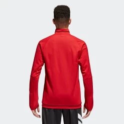 ADIDAS Men's Tiro 17 Training Jacket - Power Red/Black/White -Sportswear Sales Store BQ8196 2