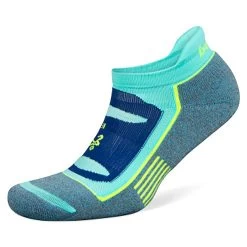 Balega Unisex Blister Resist No Show Running Socks - Blue/Aqua