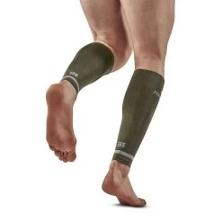 CEP The Run Compression Calf Sleeves 4.0 - Olive -Sportswear Sales Store CEP 5