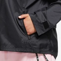 Women's Nike Essential Jacket - Black -Sportswear Sales Store CZ2851 010 PHSYM003 1