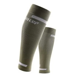 CEP The Run Compression Calf Sleeves 4.0 - Olive