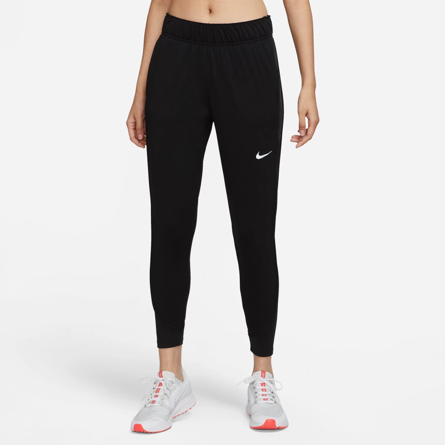 Women's Nike Therma-FIT Essential Running Pants - Black/Black/Reflective Silver 1 Women's Nike Therma-FIT Essential Running Pants - Black/Black/Reflective Silver