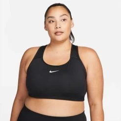 Nike Women's Swoosh Bra - Black