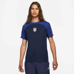 Men's Nike USA DF Strike Short Sleeve - Obsidian/Bright Blue