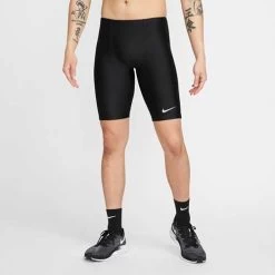 Men's Nike Dri-FIT Fast 1/2-Length Racing Tight - Black -Sportswear Sales Store DM4727 010 PHSFM001 JPG HEI 875 WID 875