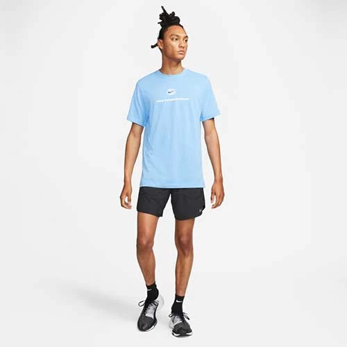 Men's Nike Dri-FIT Stride 2in1 7in Short - Black 6 Men's Nike Dri-FIT Stride 2in1 7in Short - Black - Image 6