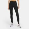 Womwn'a Nike Dri-FIT Go High Rise Tight - Black/Black