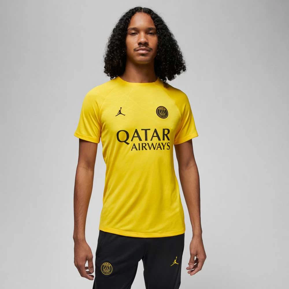 Nike Men's Paris Saint-Germain Dri-Fit Academy Pro - Tour Yellow 1 Nike Men's Paris Saint-Germain Dri-Fit Academy Pro - Tour Yellow