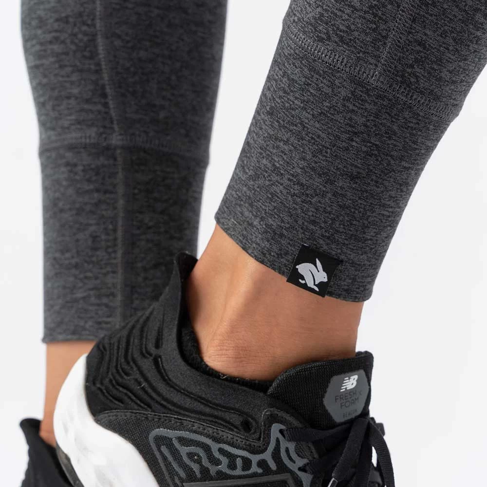 Women's EZ Tights High Rise - Black Charcoal 4 Women's EZ Tights High Rise - Black Charcoal - Image 4