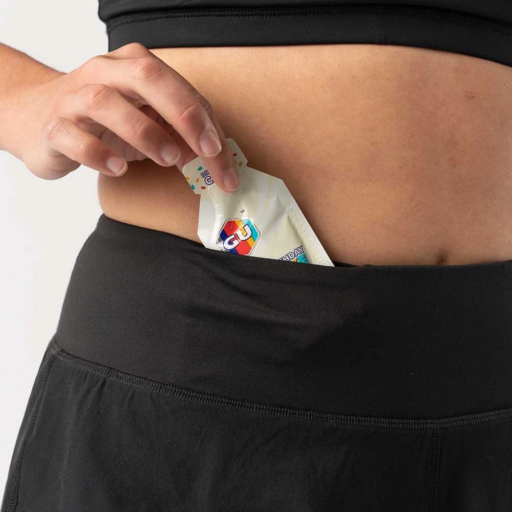 Women's Catch Me If You Can Relax High Rise 2.5" Running Short - Black 4 Women's Catch Me If You Can Relax High Rise 2.5" Running Short - Black - Image 4