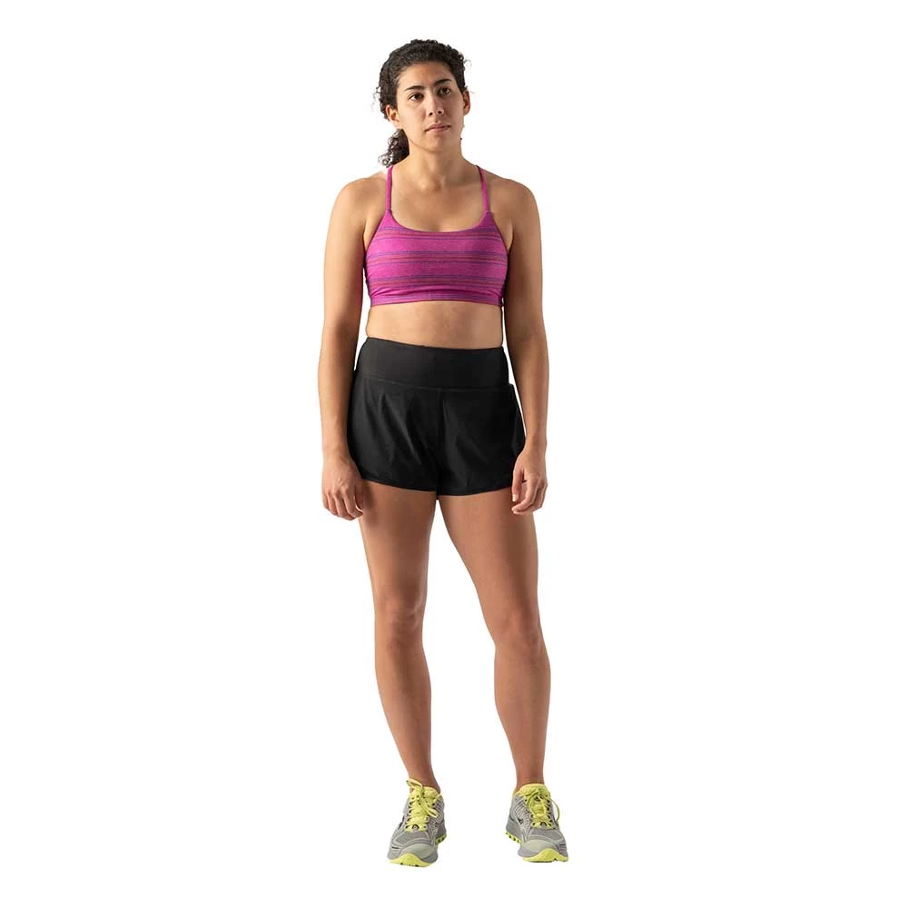 Women's Catch Me If You Can Relax High Rise 2.5" Running Short - Black 1 Women's Catch Me If You Can Relax High Rise 2.5" Running Short - Black
