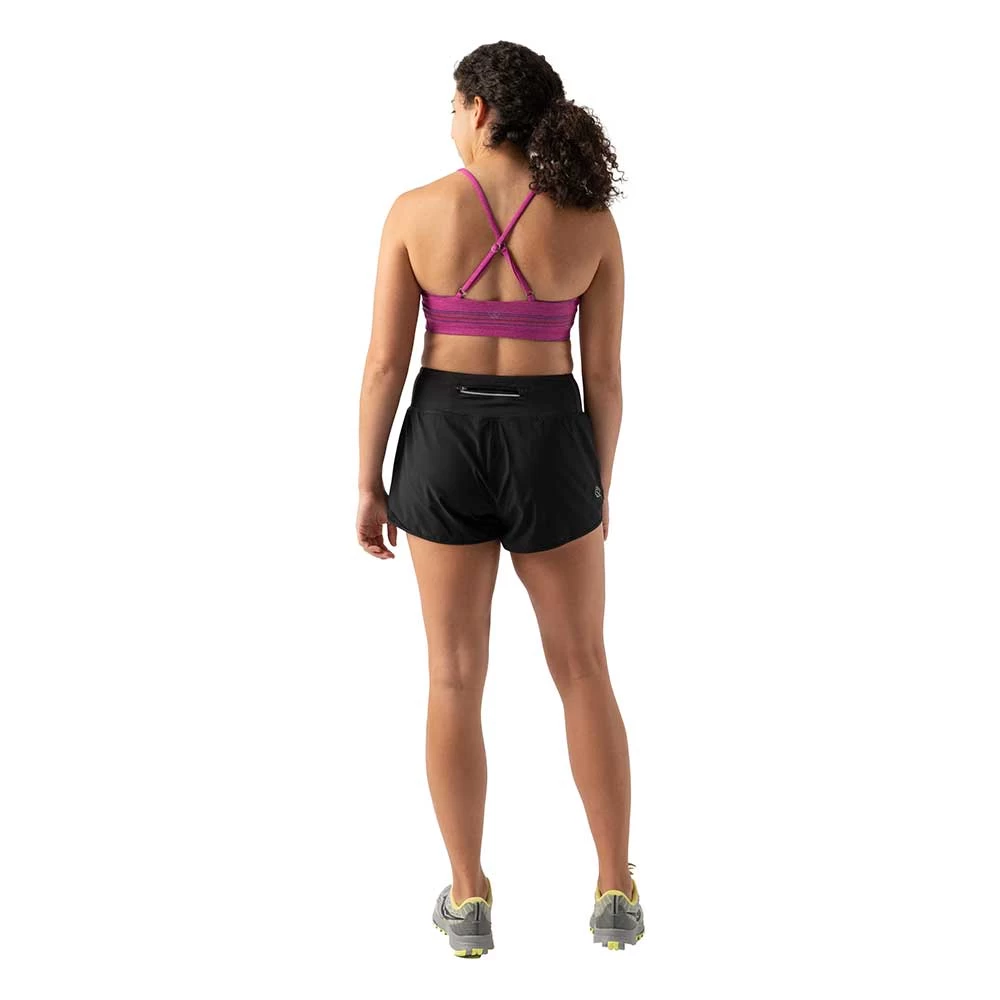 Women's Catch Me If You Can Relax High Rise 2.5" Running Short - Black 3 Women's Catch Me If You Can Relax High Rise 2.5" Running Short - Black - Image 3