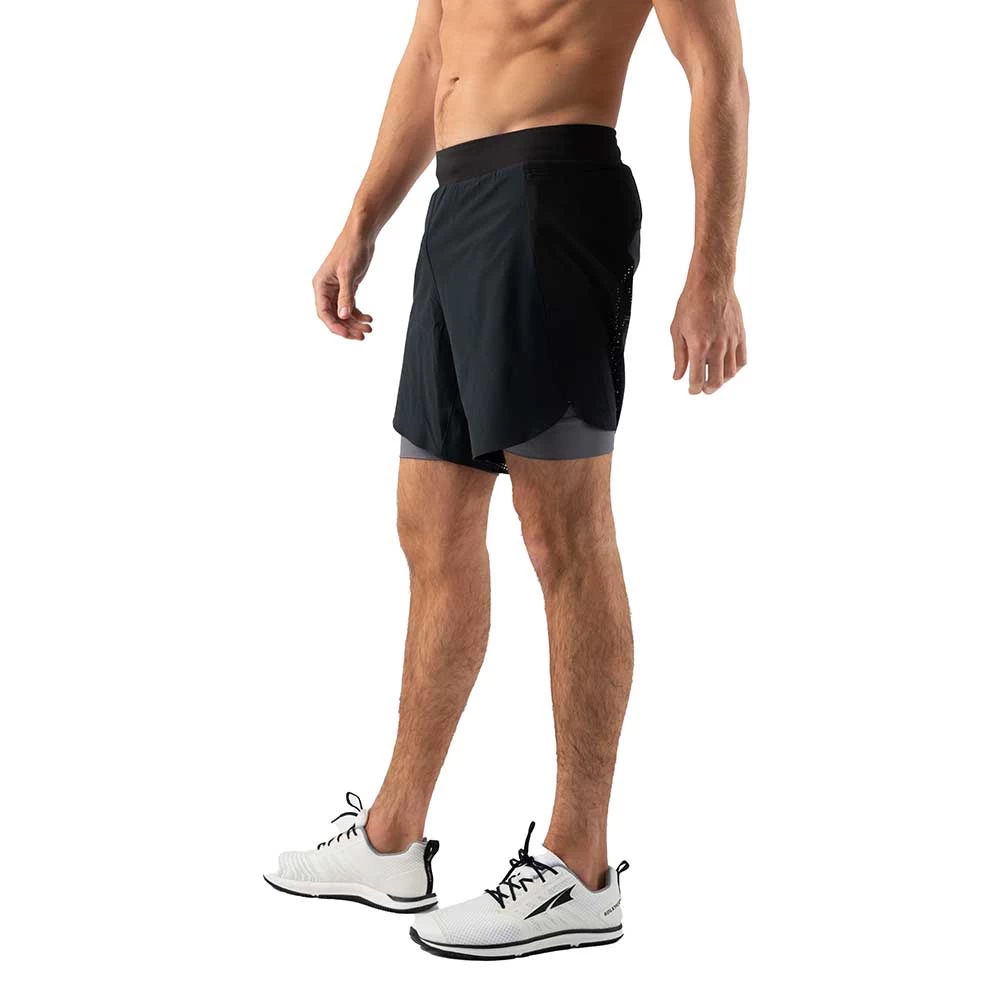 Men's FKT 2.0 7in 2in1 Shorts - Black 2 Men's FKT 2.0 7in 2in1 Shorts - Black - Image 2