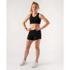 Women's Feelin' Fine 4" Running Short - Black